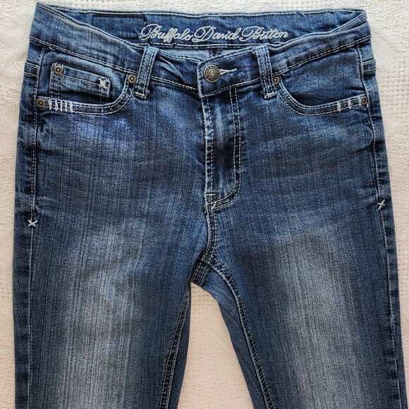 Y2K Jeans with Rhinestones, Stitch features & Embellished pockets - Picture 5 of 10